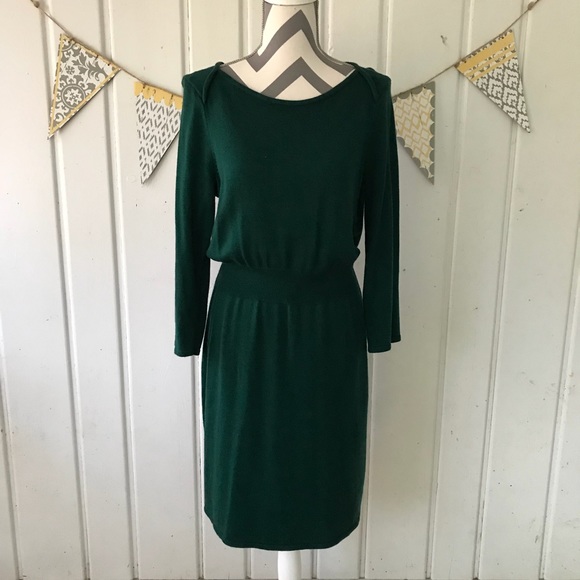 Liz Claiborne Dresses & Skirts - Liz Claiborne Petite Green Sweater Dress